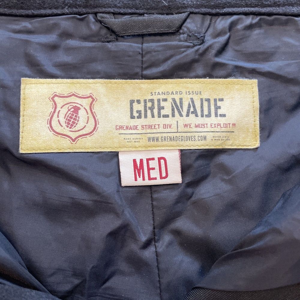 Grenade MEDIUM Snowboard Ski Snow Pants Men's Black TS0‎ ~ EXCELLENT & Fast Ship - Picture 5 of 16